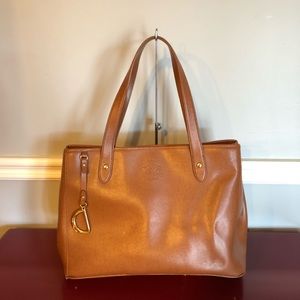 Lauren Ralph Lauren Leather Handbag